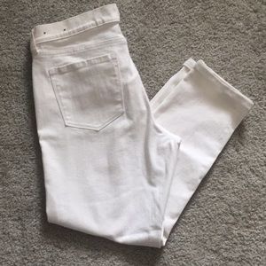 Banana republic white ankles